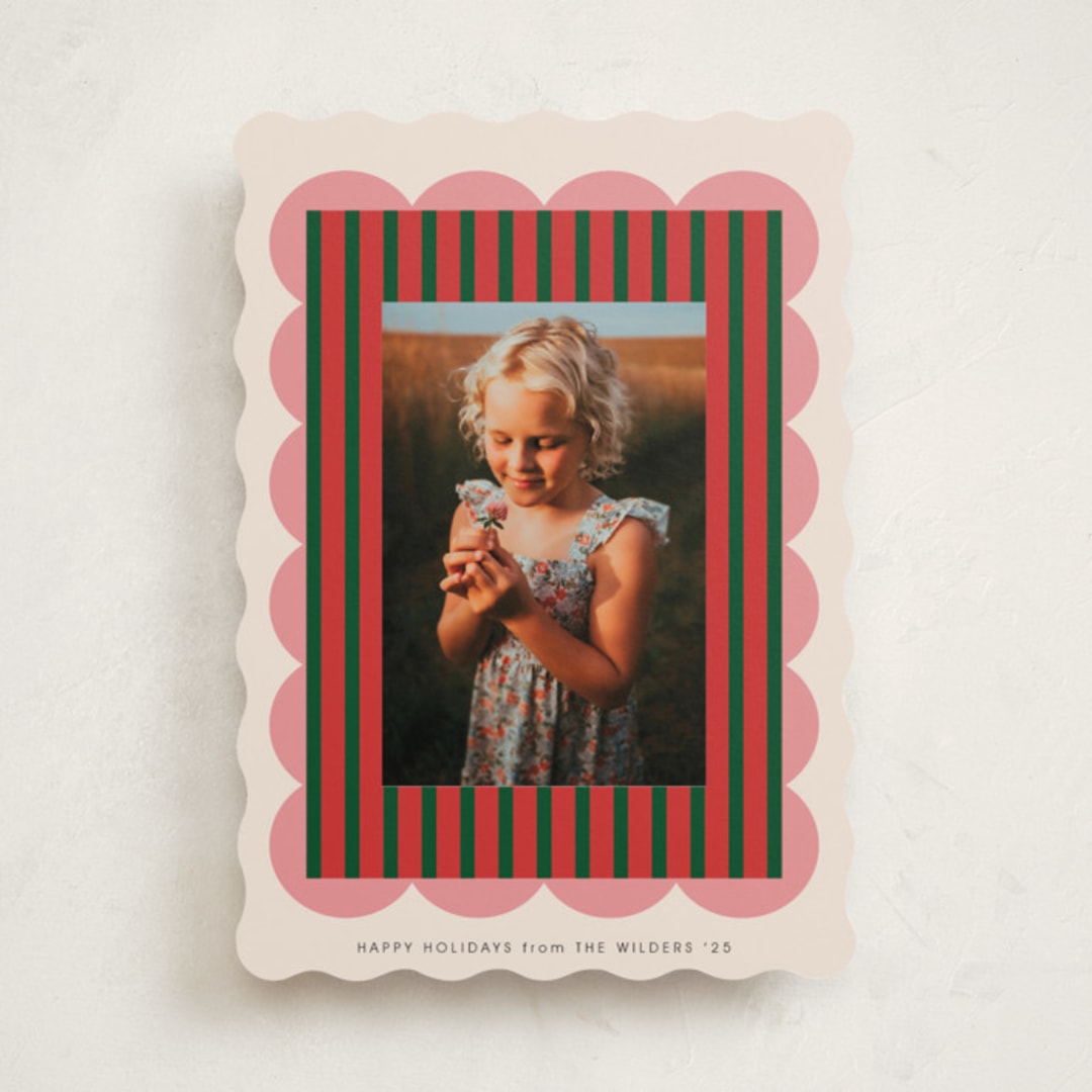 "Layered frame" - Holiday Cards in Holly by Morgan Kendall - Front