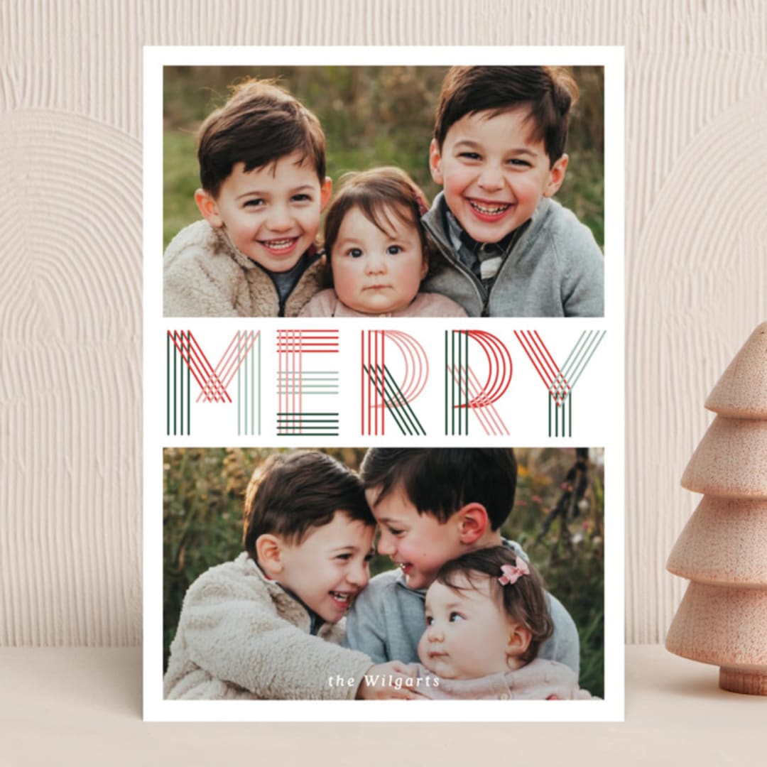 "Neon" - Holiday Cards in Jolly by Ellis - Front
