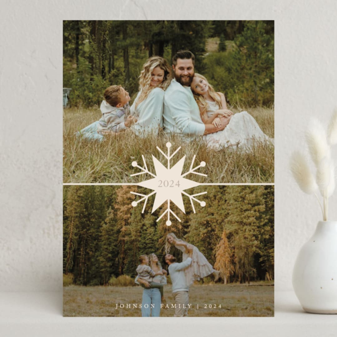 "Snow Day" - Holiday Cards in Vanilla by Olivia Raufman - Front
