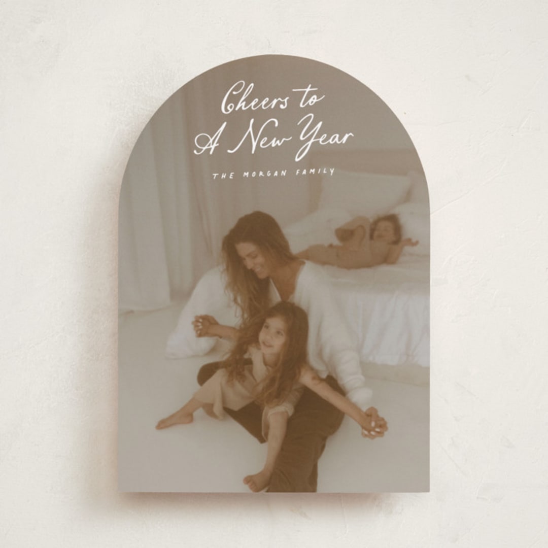 "Very Merry Christmas" - Holiday Cards in Icicle by Hooray Creative - Front