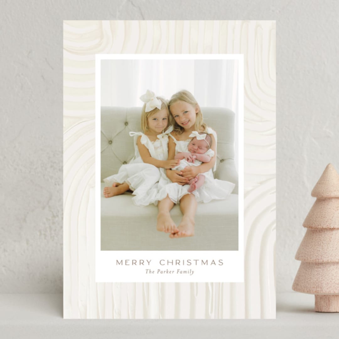 "Scottsdale" - Holiday Cards in Putty by Meagan Christensen - Front