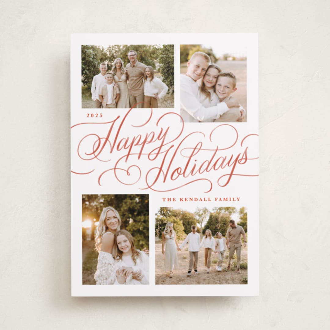 "Holiday Wash" - Holiday Cards in Snow by Kristen Smith - Front