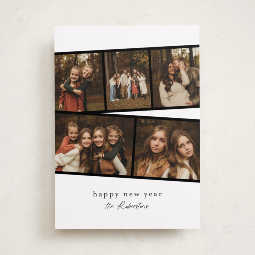 "Fancy Film" - Holiday Cards in Snowflake by Jessica Williams - Front