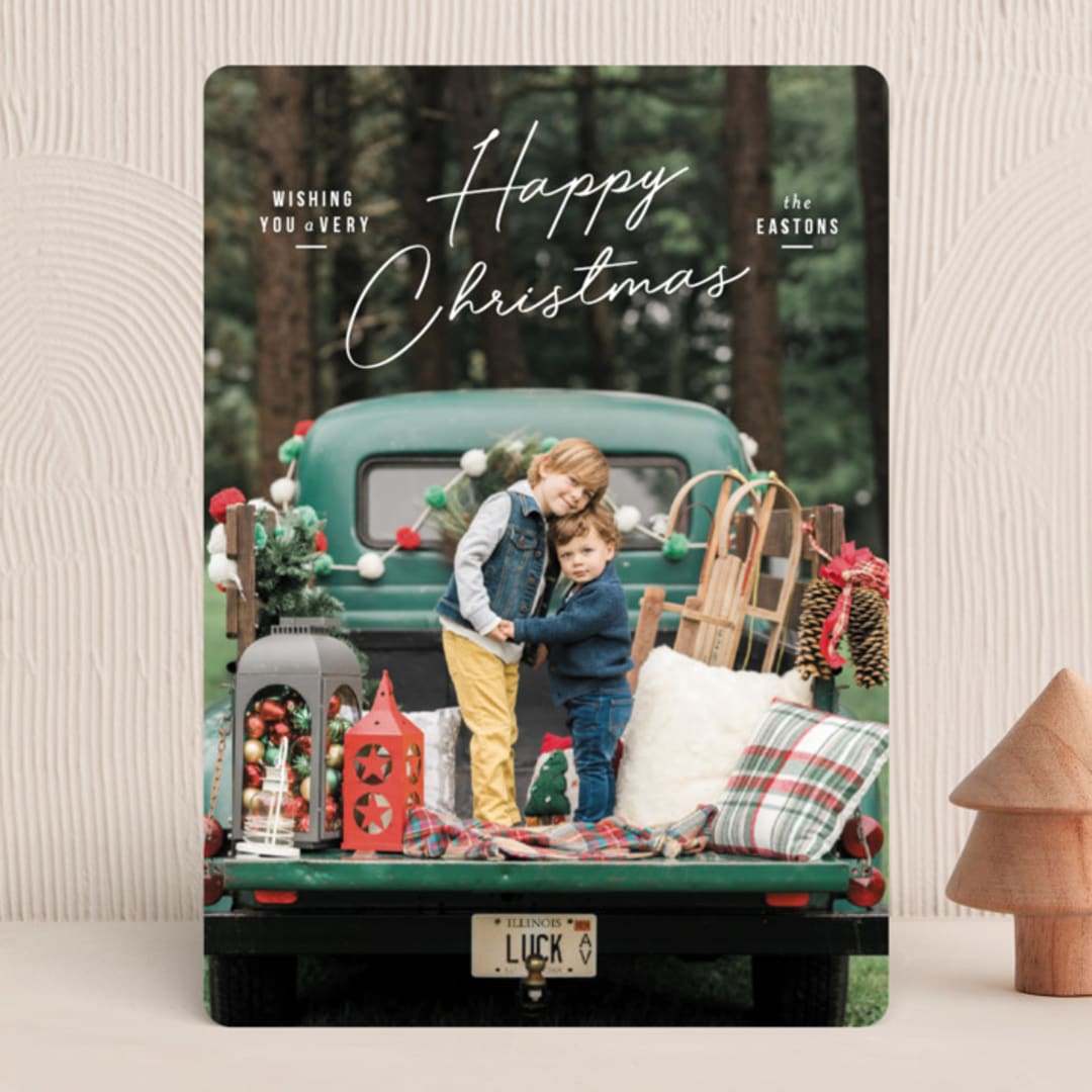 "noteworthy" - Holiday Cards in Snowflakes by Design Lotus - Front
