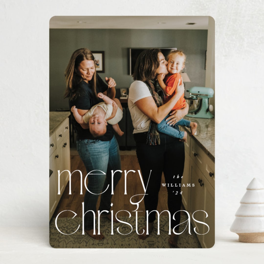 "Sibley" - Holiday Cards in Snow by Amy Kross - Front