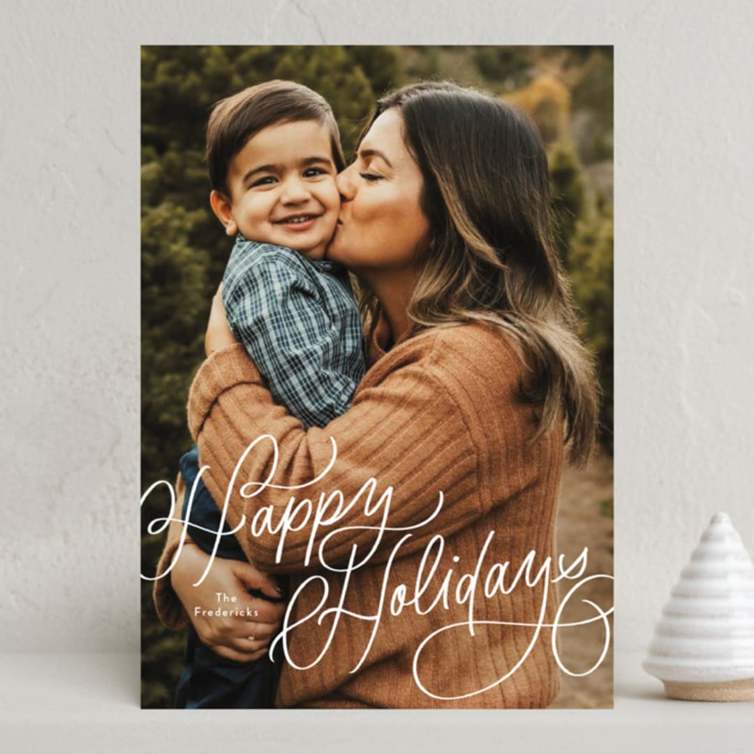 "swift" - Holiday Cards in Snow by Jackie Crawford - Front