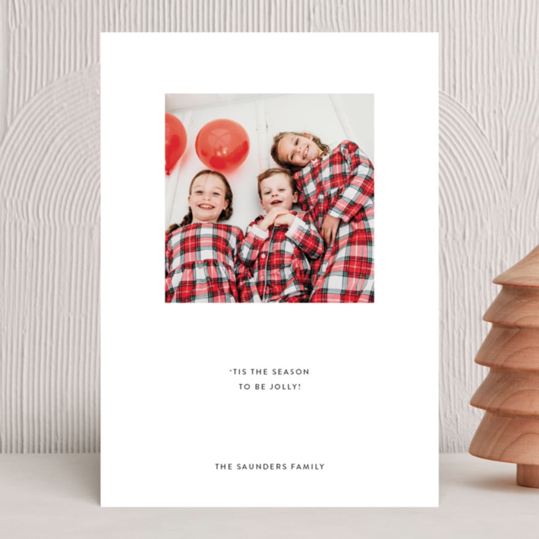 "Curator" - Holiday Cards in Ink by Megan Davis - Front