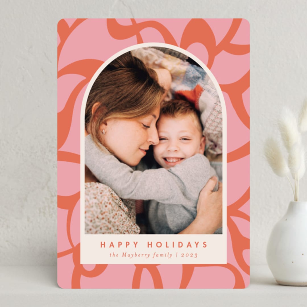 "Bold" - Holiday Cards in Cornucopia by Kampai Designs - Front