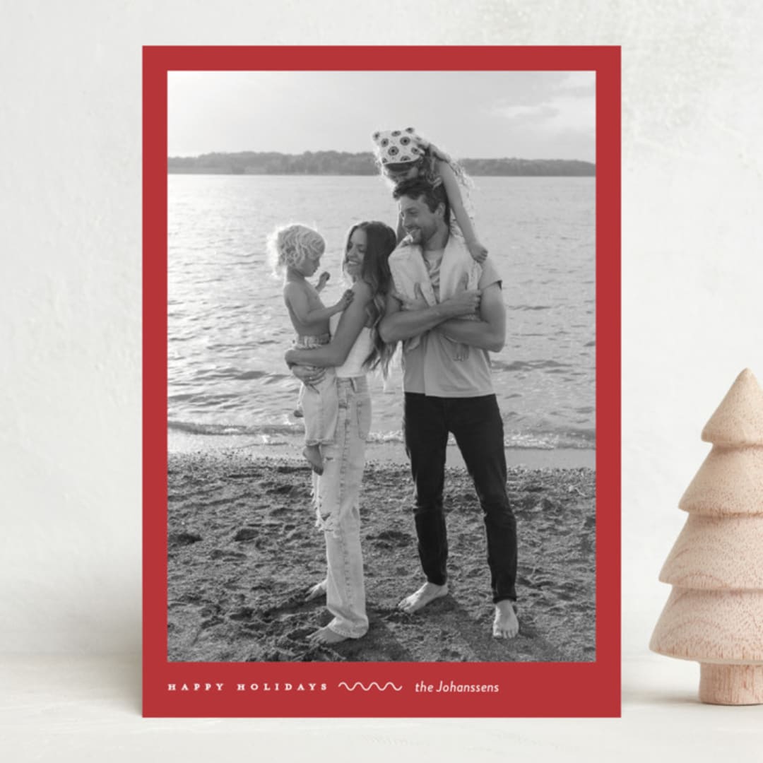 "perfect pic" - Holiday Cards in Santa's Hat by Carolyn Nicks - Front
