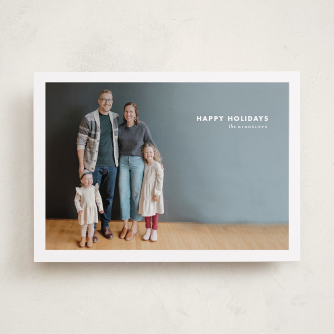 "mitarashi" - Holiday Cards in Ice by chocomocacino - Front