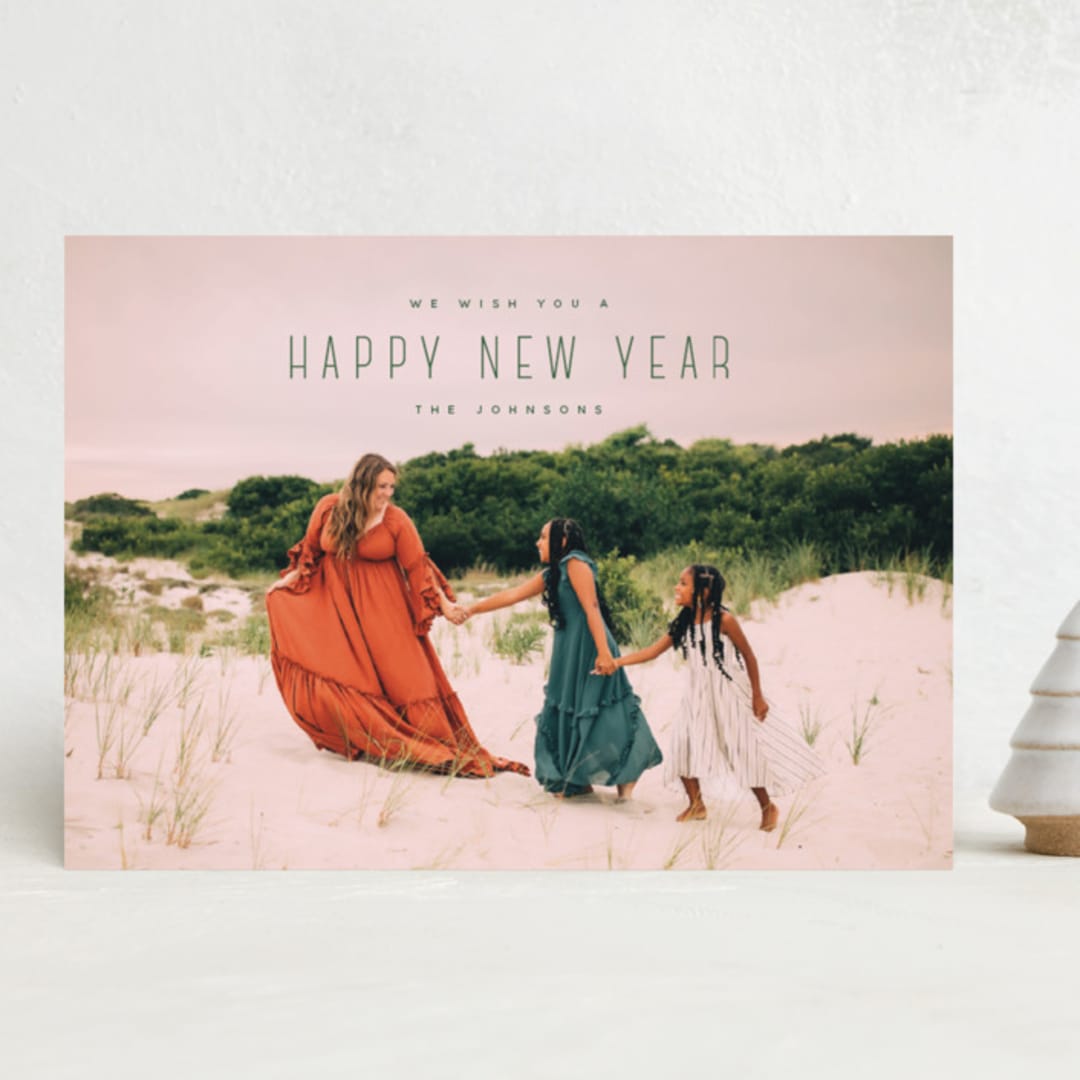 "Celebrate the Season" - Holiday Cards in Elf by Juneau Designs - Front