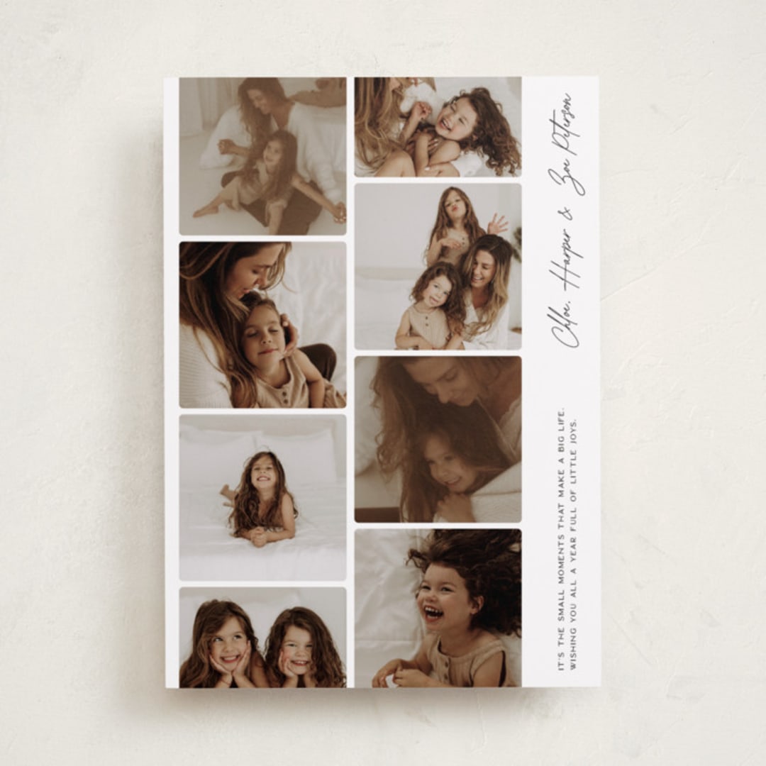 "Big Life" - Holiday Cards in Winter by Jenna Holcomb - Front