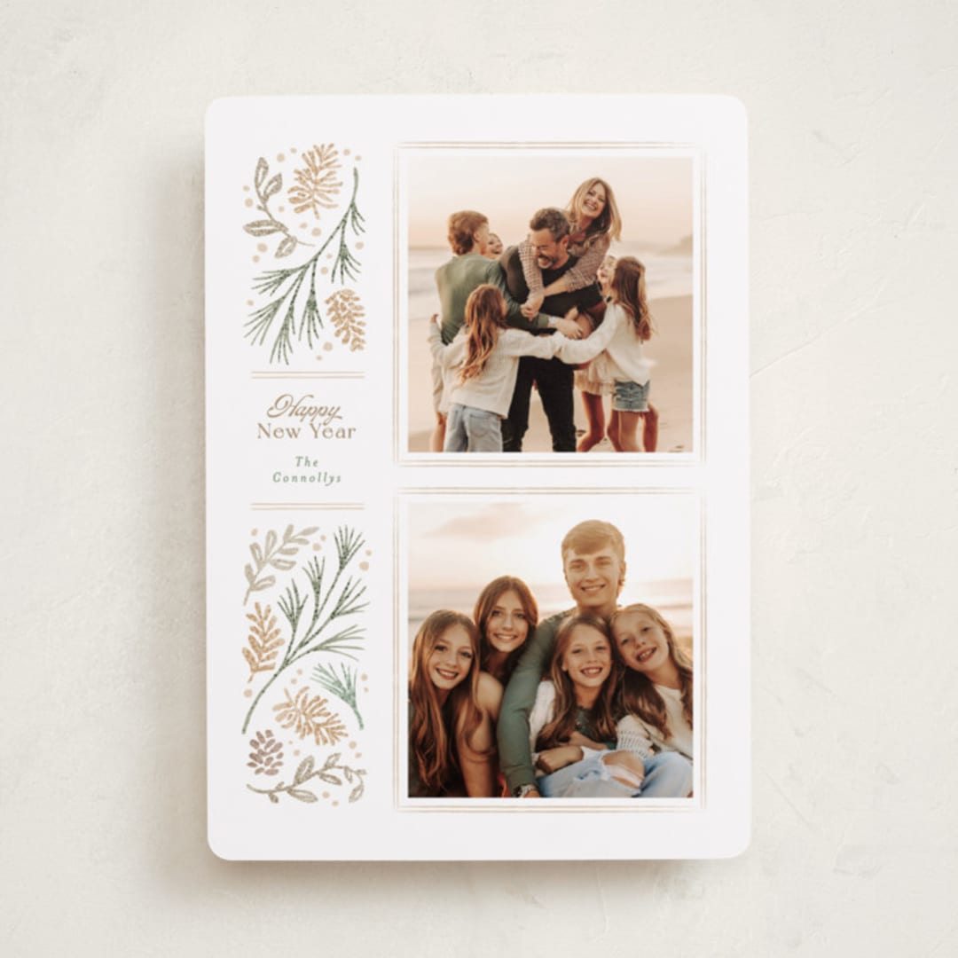 "Sedgwick" - Holiday Cards in Snow by Jennifer Wick - Front