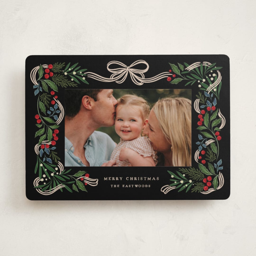 "holiday ribbon" - Holiday Cards in Orchard by Grae - Front