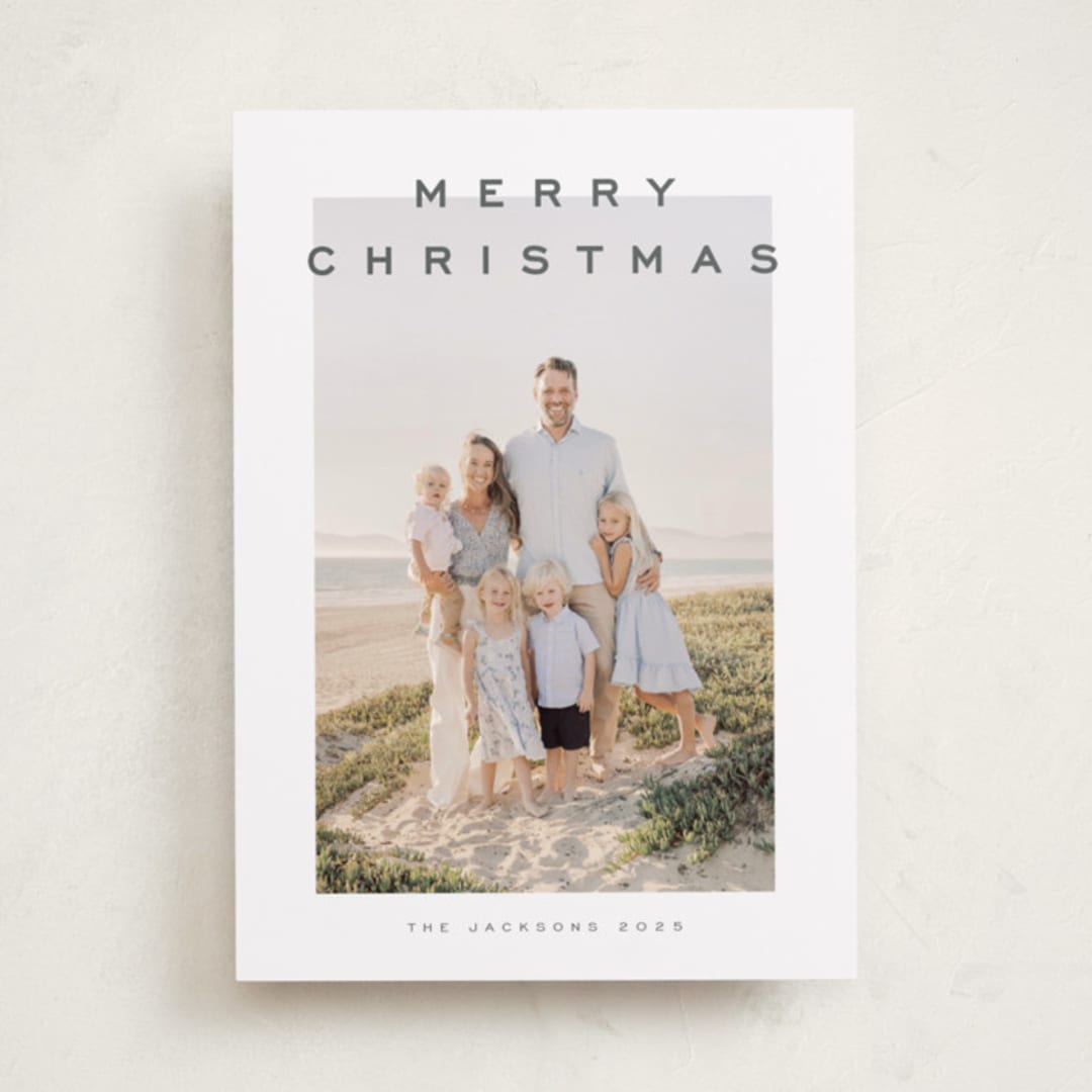 "Air" - Holiday Cards in Starlight by Nicole Walsh - Front