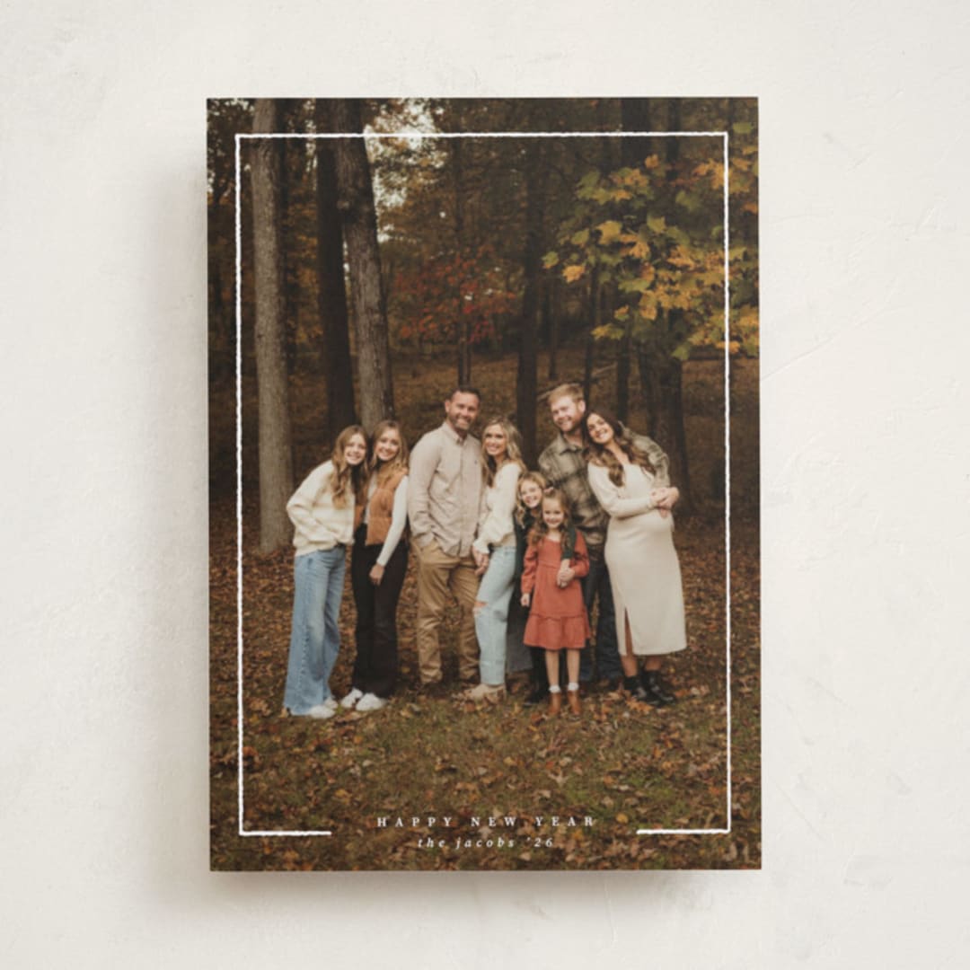 "thin marker" - Holiday Cards in Pudding by Adelyn T. - Front