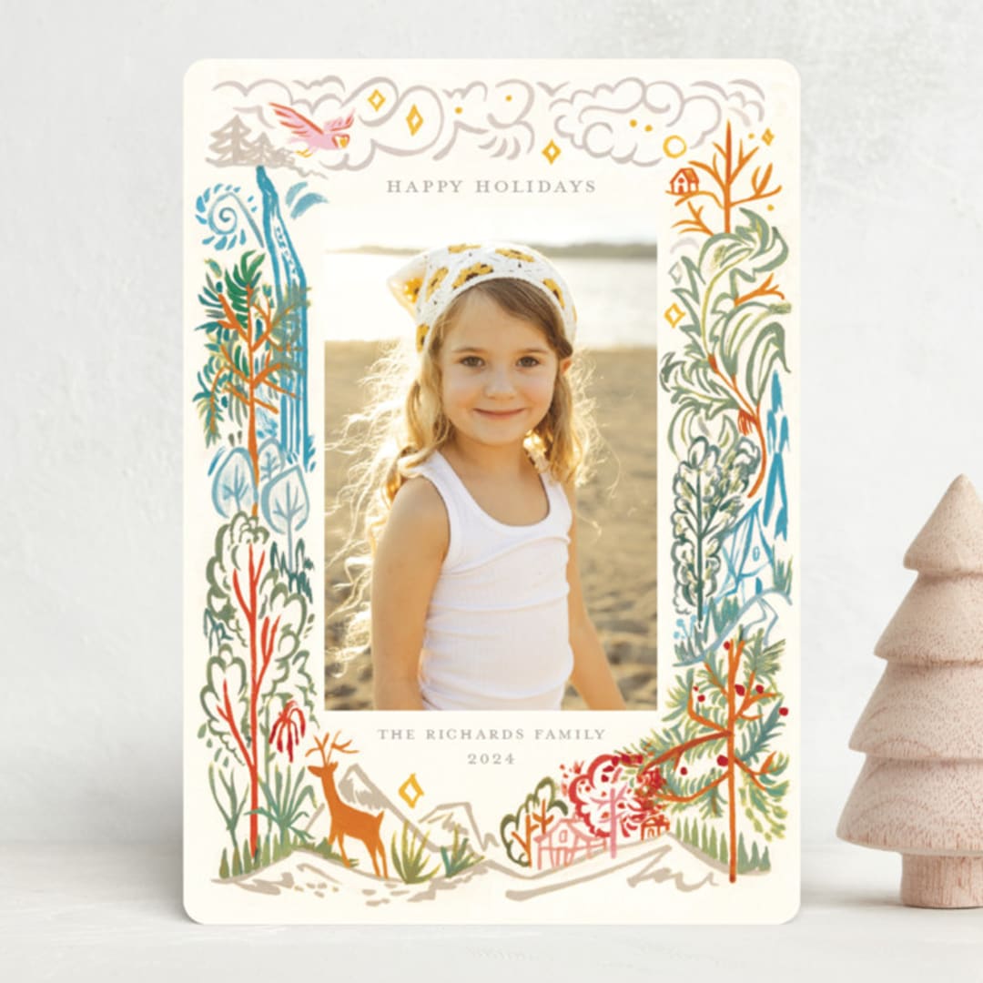 "Lush Forest" - Holiday Cards in Coast by Morgan Ramberg - Front
