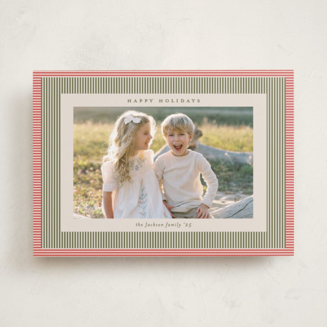 "chickadee" - Holiday Cards in Festive by Carolyn Nicks - Front