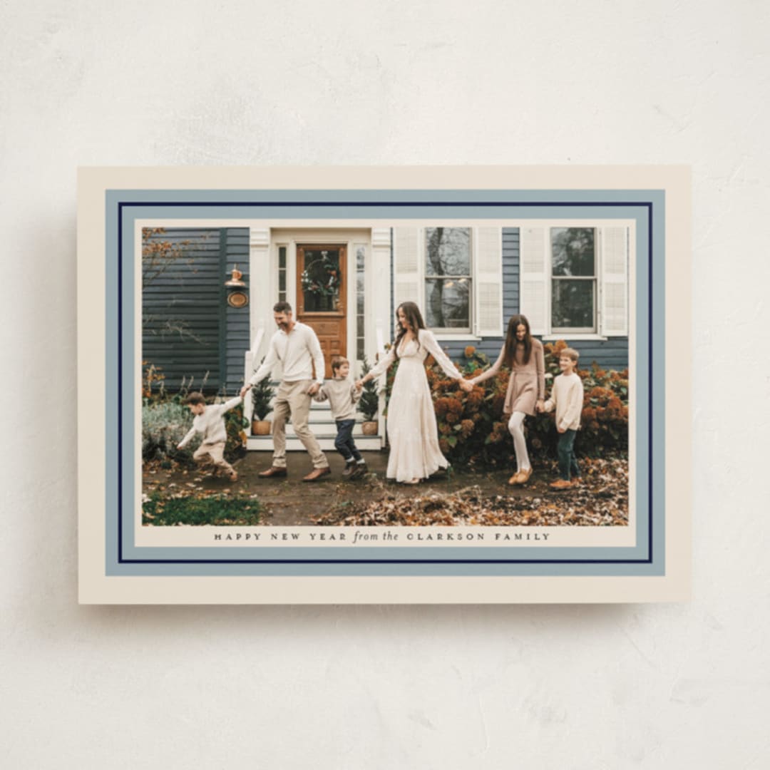 "Heritage" - Holiday Cards in Icicle by Jessica Williams - Front