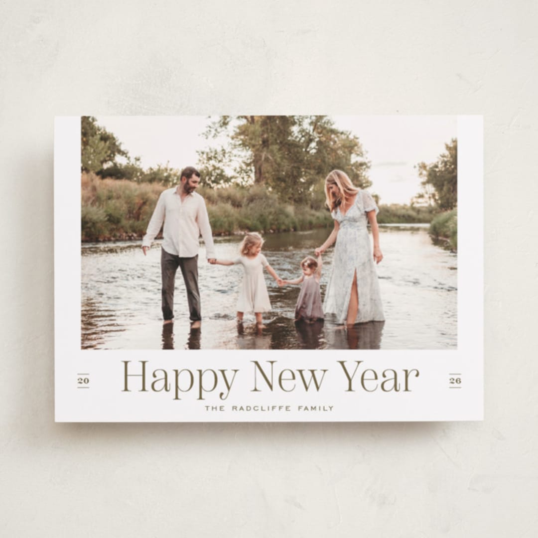 "mandazi" - Holiday Cards in Olive by chocomocacino - Front