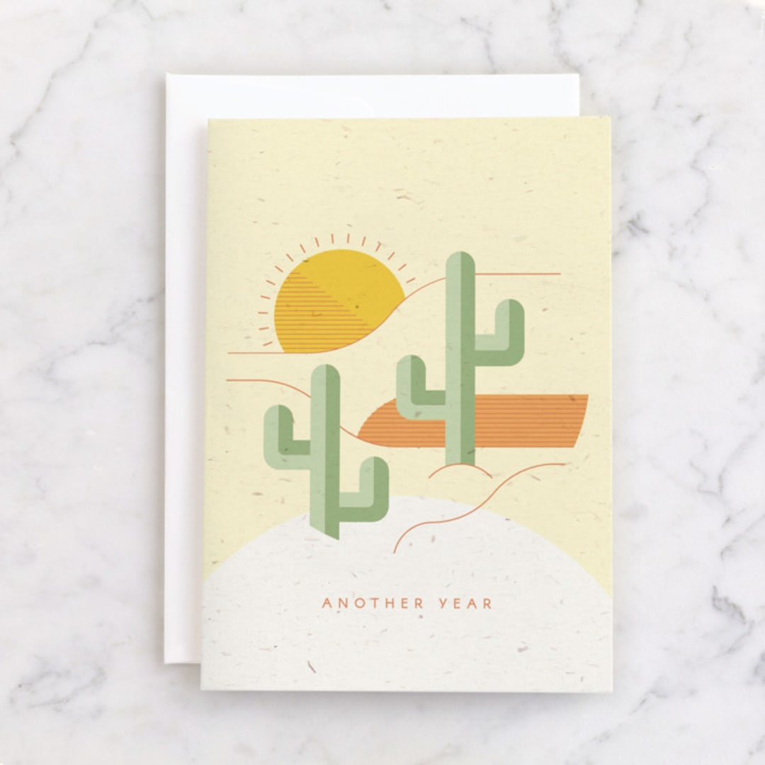 "Desert Adventure" - Single Greeting Cards in Desert by Kiersten Garner - Front