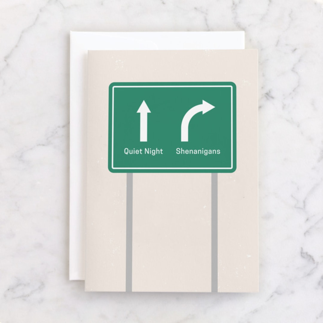 "Your Special Day" - Single Greeting Cards in Emerald by Brandy Folse - Front