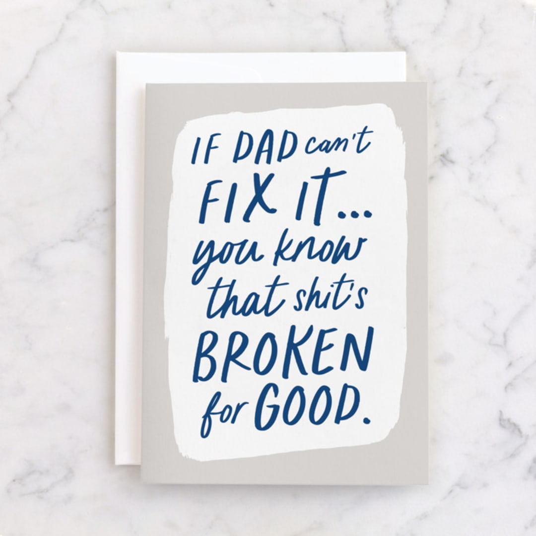 Universal Dad Card