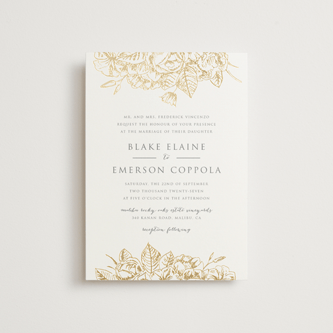 Gilded Wildflowers