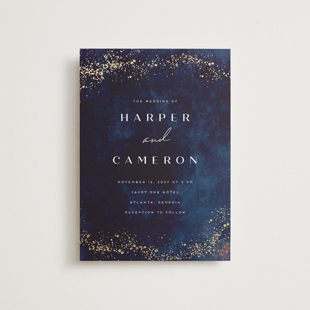 "oponki" - Wedding Invitations in Deep Sea by chocomocacino - Front