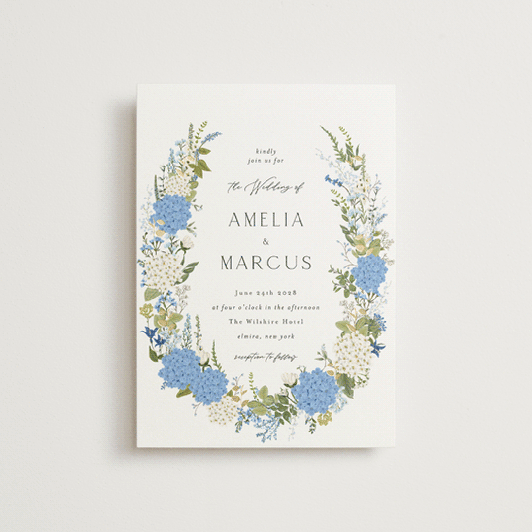 "Garden Whisper" - Wedding Invitations in Coastal by Susan Moyal - Front
