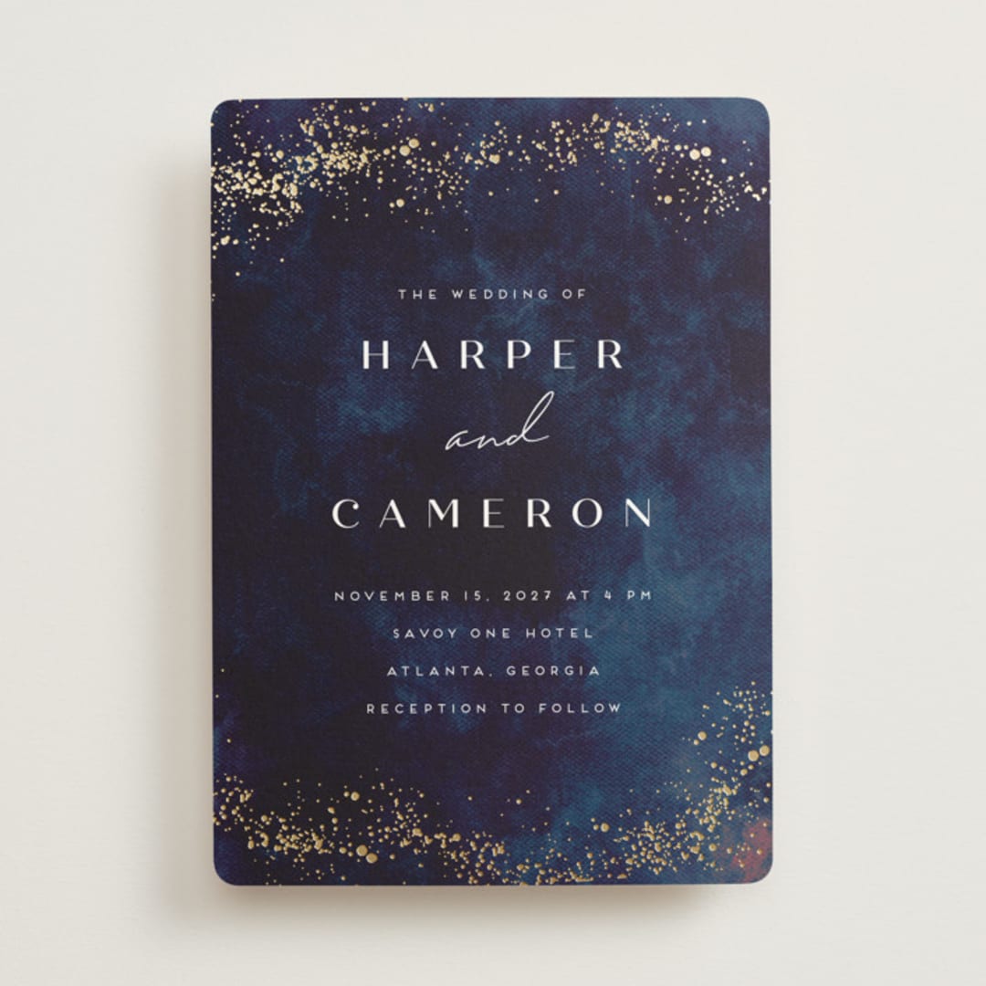 "oponki" - Wedding Invitations in Deep Sea by chocomocacino - Front