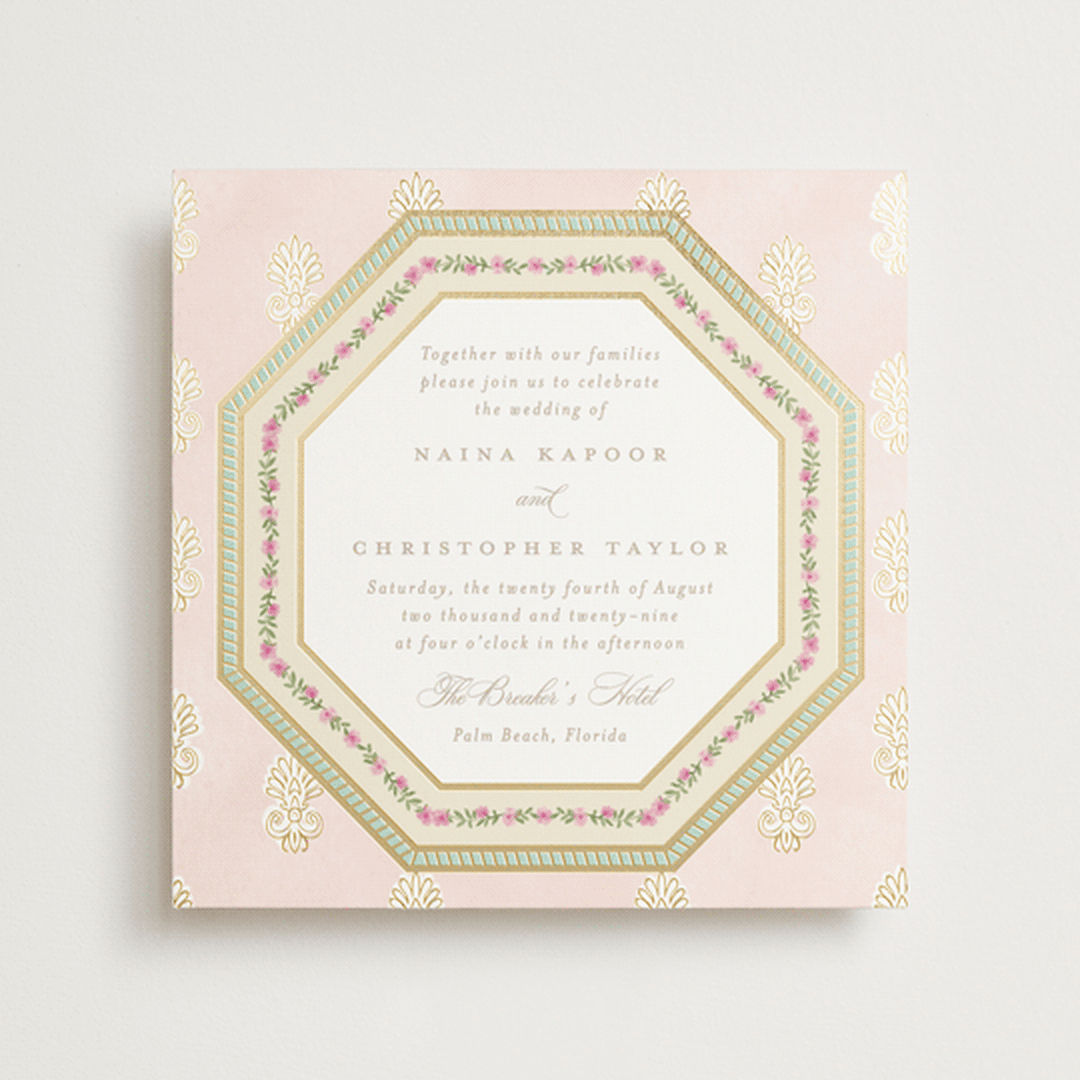 "Alamgamation" - Wedding Invitations in Shubh by Creo Study - Front