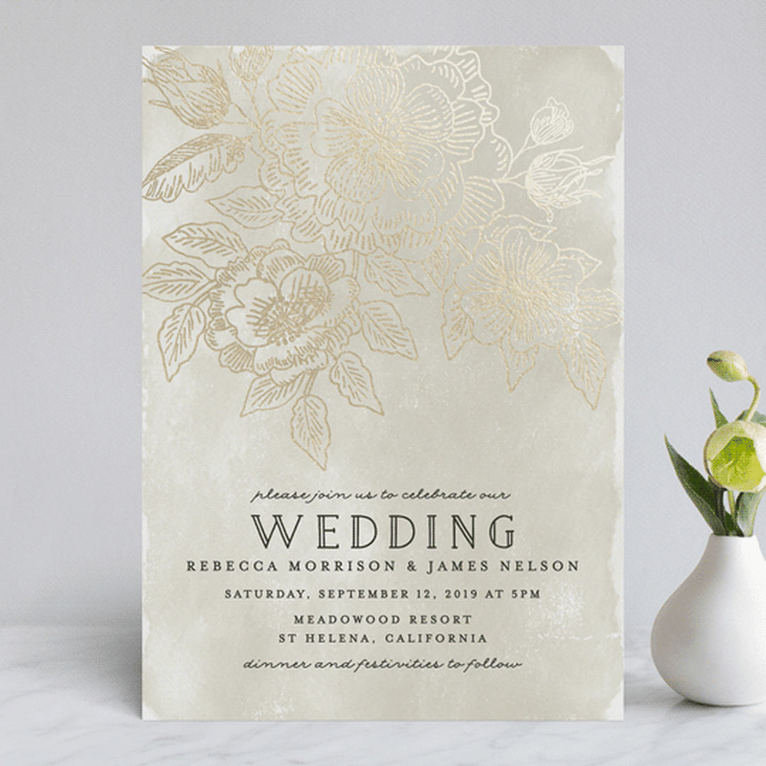 Wedding Etching