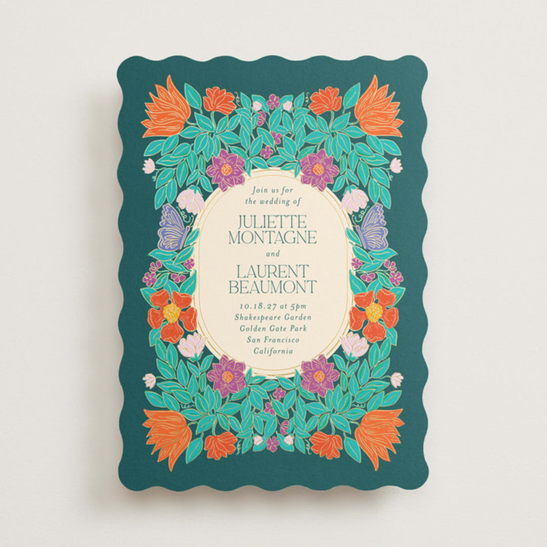 "Tropical garden" - Wedding Invitations in Jungle by Simona Camp - Front