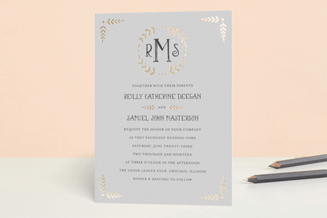 Glittered Monogram