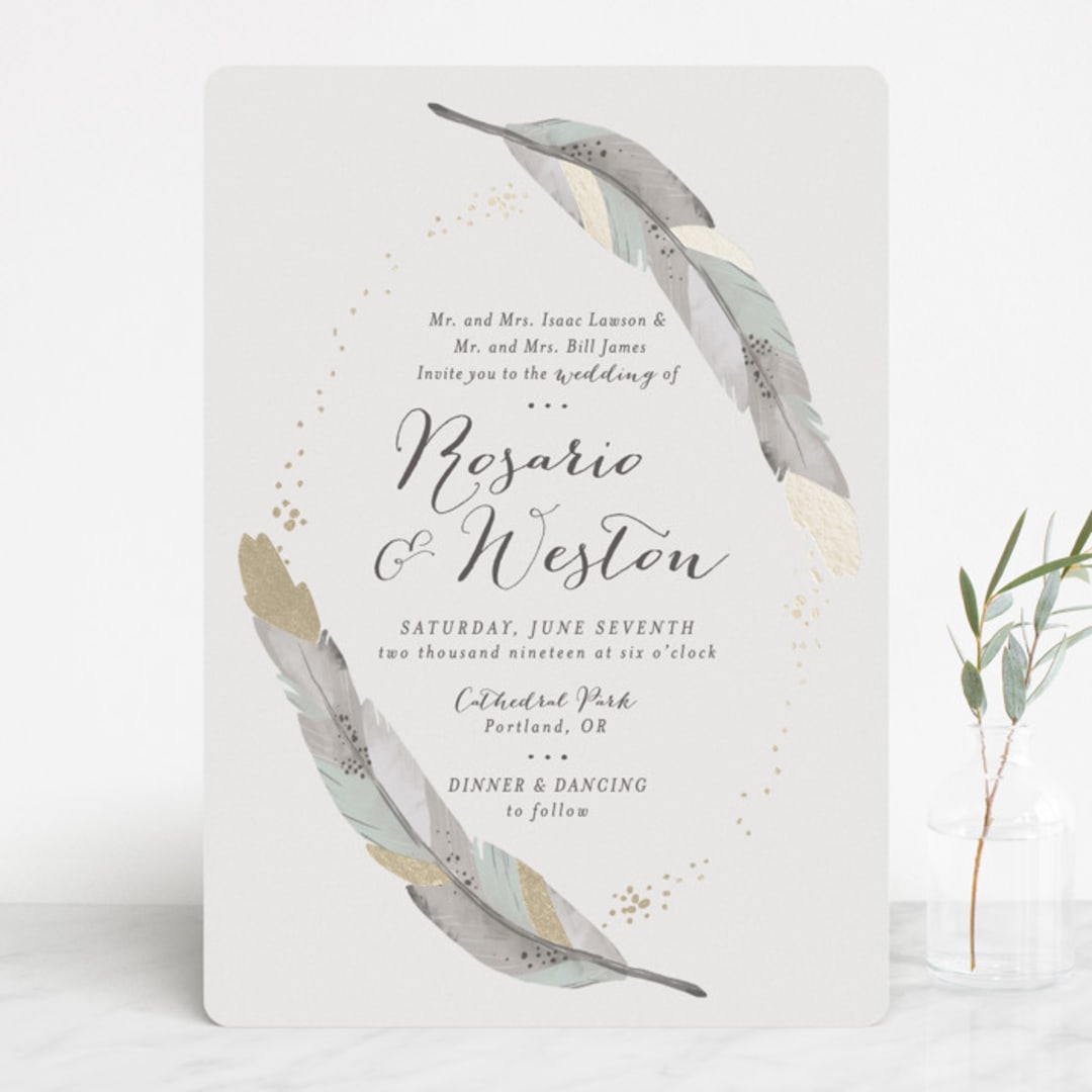 Dipped Feathers