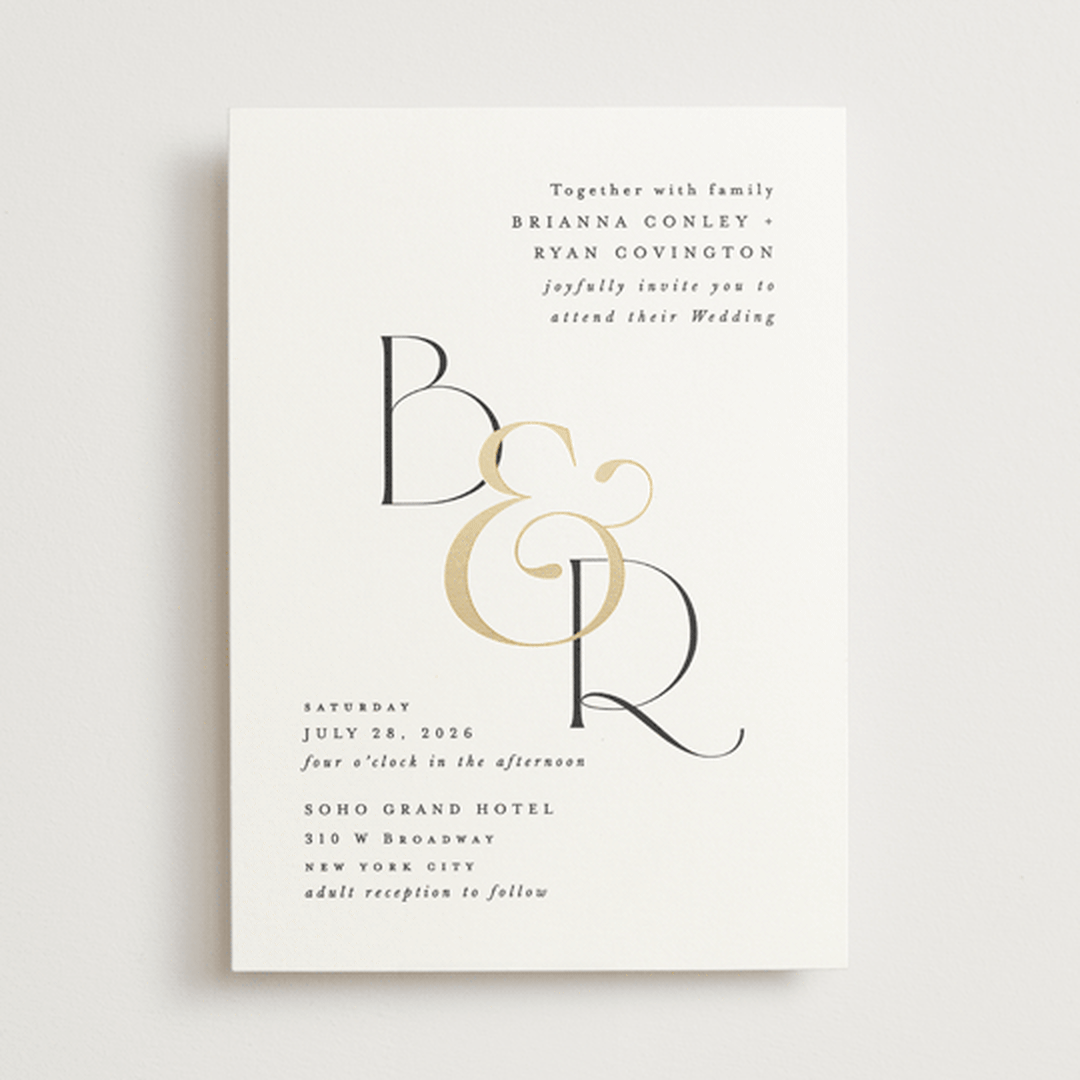 Gilded Ampersand