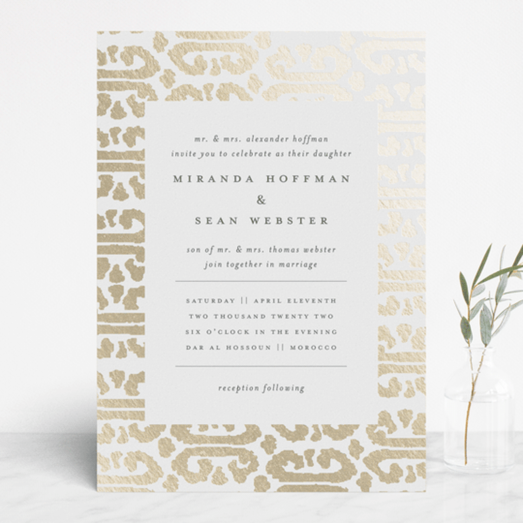 Gilded Ikat