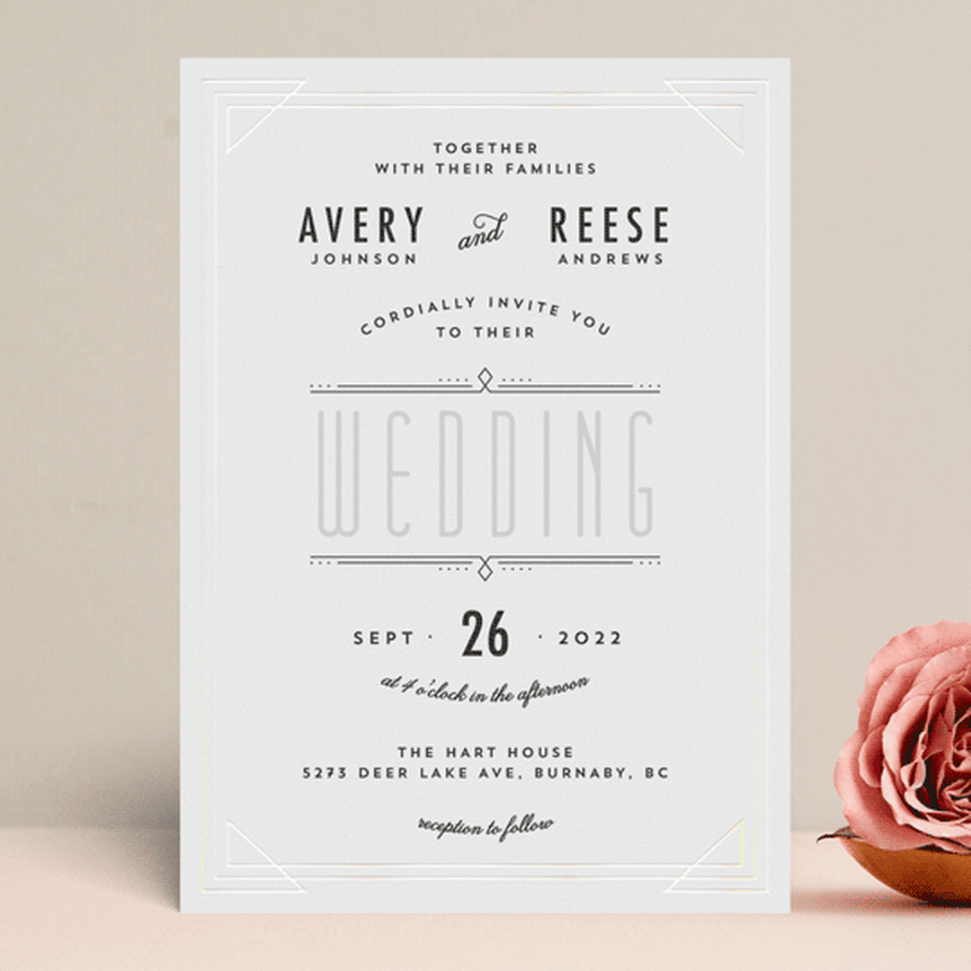 Framed Deco Elegance