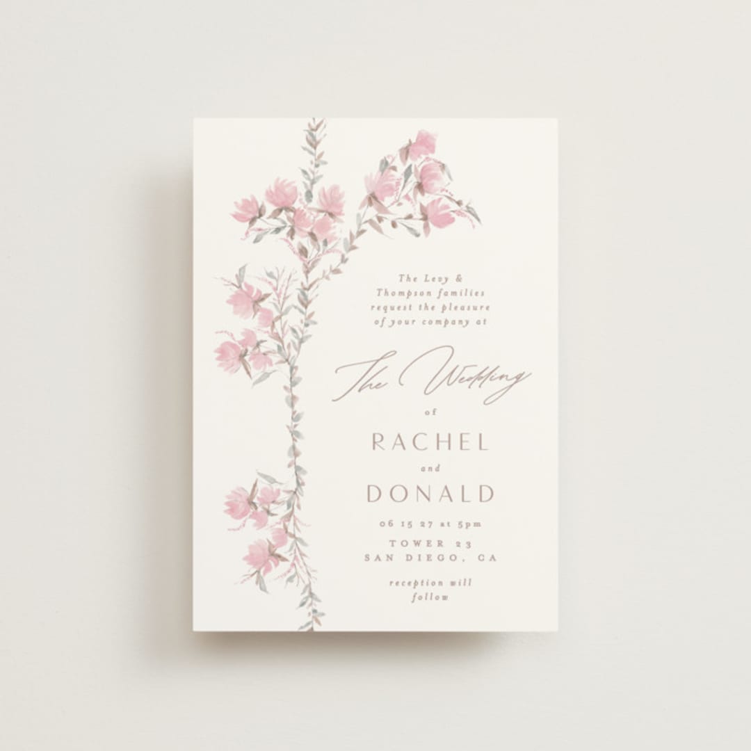 "butter blossoms" - Wedding Invitations in Posie by Phrosné Barwood - Front