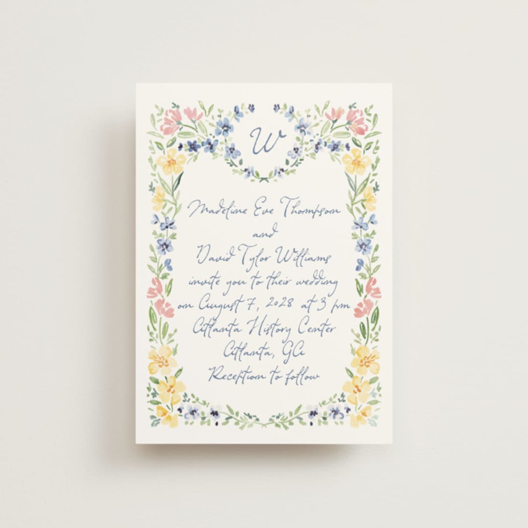 "Meadow Whisper" - Wedding Invitations in Meadow by Petra Kern - Front
