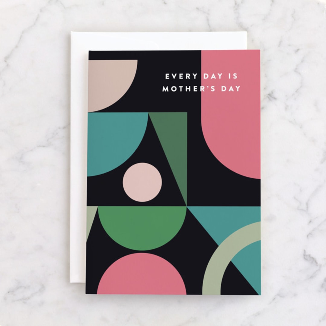 "Every Day" - Single Greeting Cards in Colorful by Maria Alou - Front