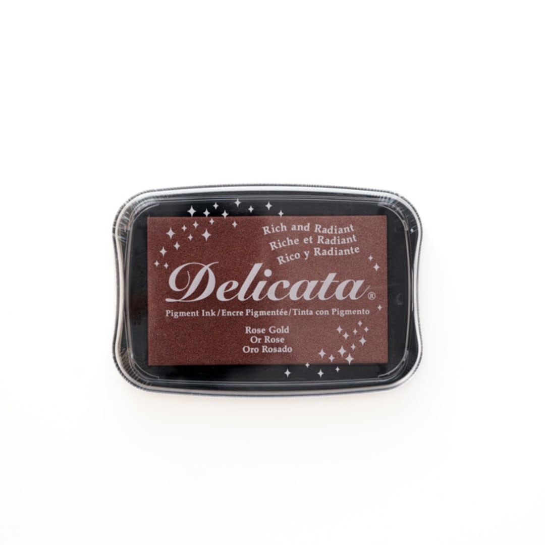 "Delicata Rose Gold Ink Pad" - Ink Pads in natural by Paper Sushi