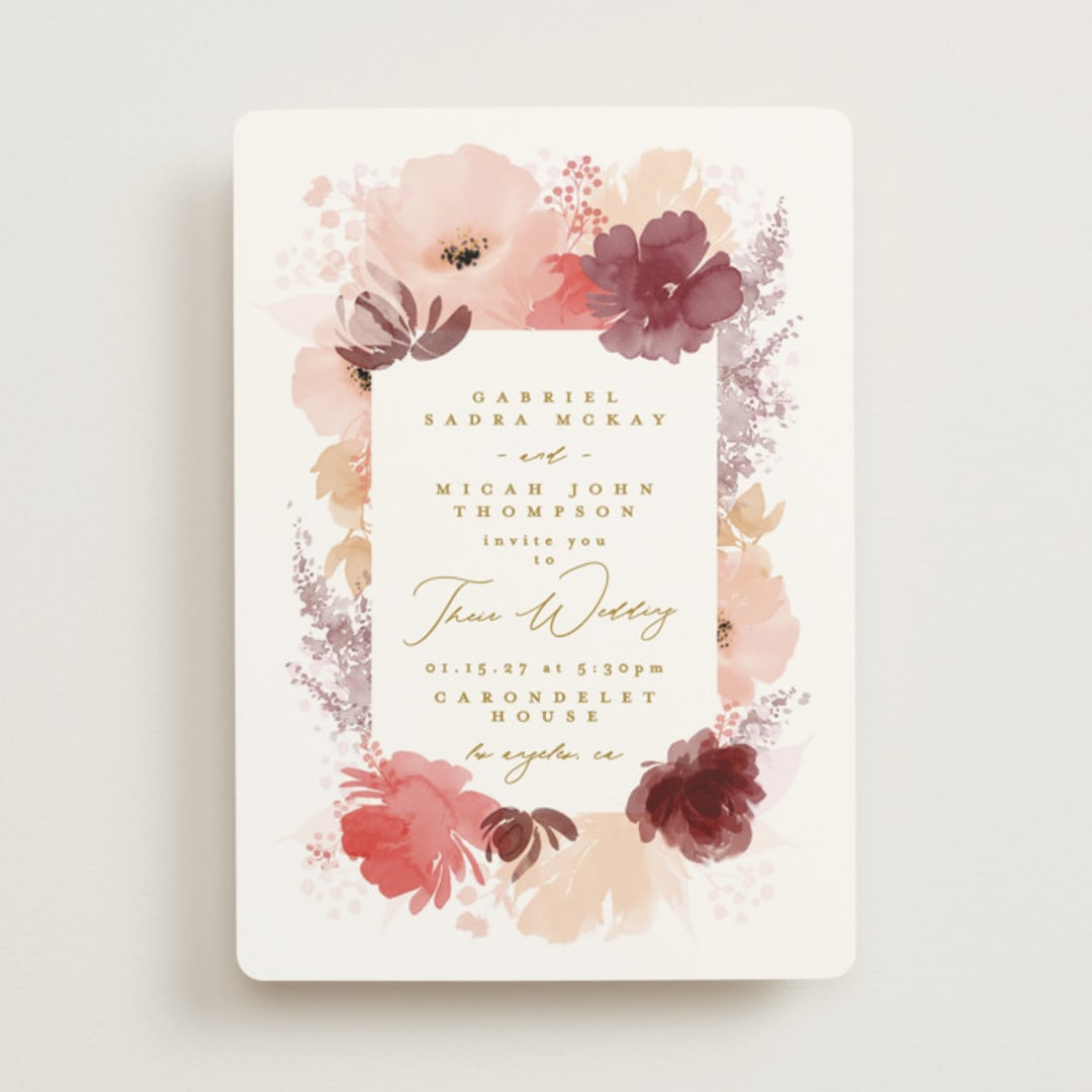 "autumn fest" - Wedding Invitations in Autumn by Phrosné Barwood - Front