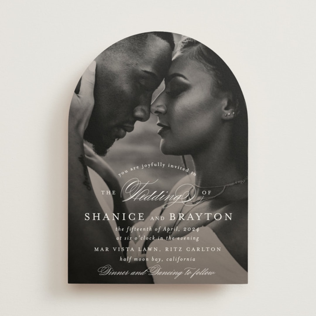 "Soft Overlay" - Wedding Invitations in Cloud by Mansi Verma - Front