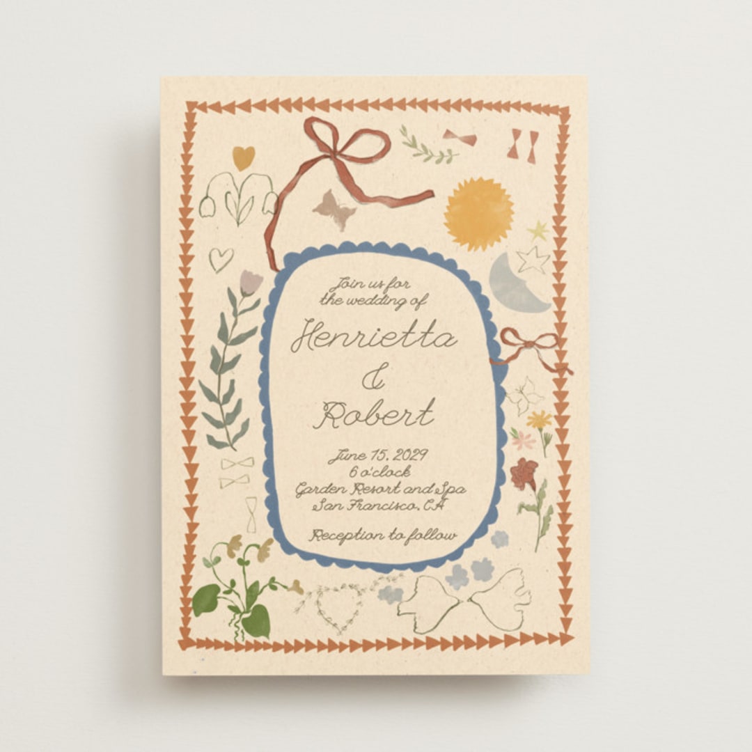 "pure magic" - Wedding Invitations in Magic by Sumak Studio - Front