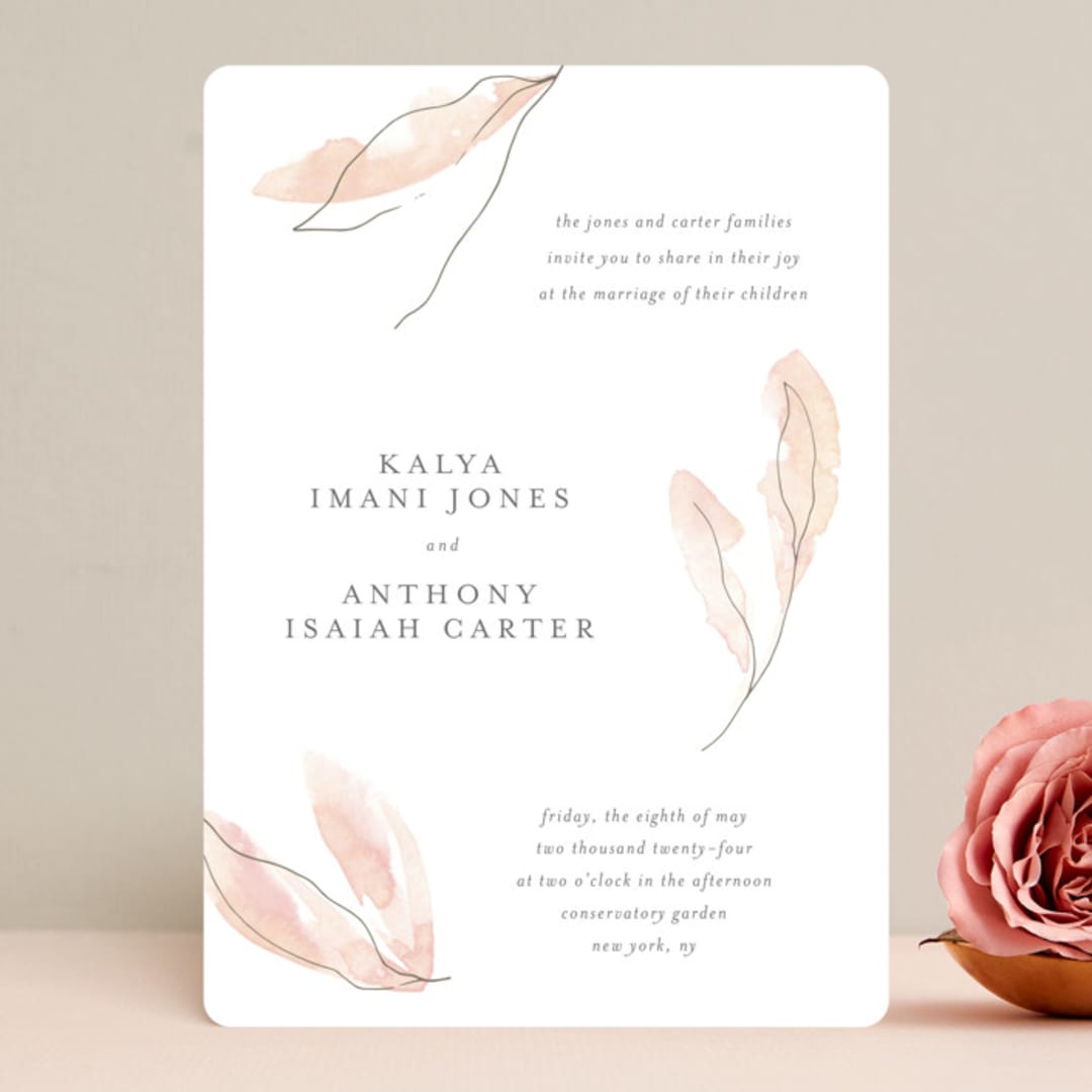 "Autumn Euphoria" - Wedding Invitations in Autumn Kiss by Design Lotus - Front