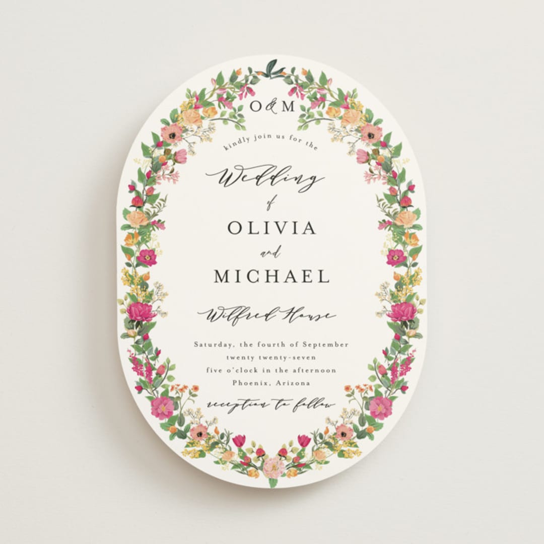 "Meadow Love" - Wedding Invitations in Tropical by Susan Moyal - Front