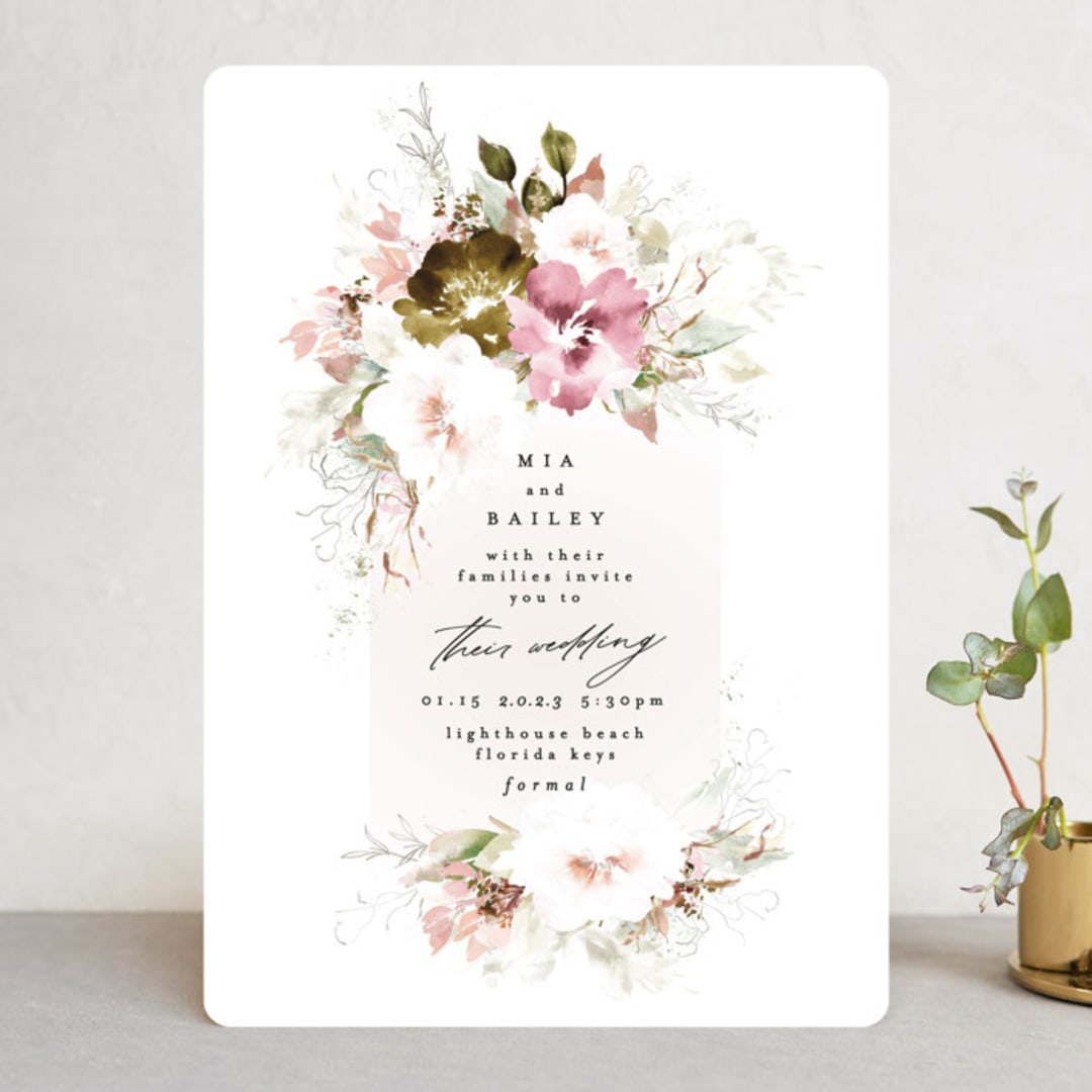 "Beautiful Spring" - Wedding Invitations in Spring by Phrosné Barwood - Front