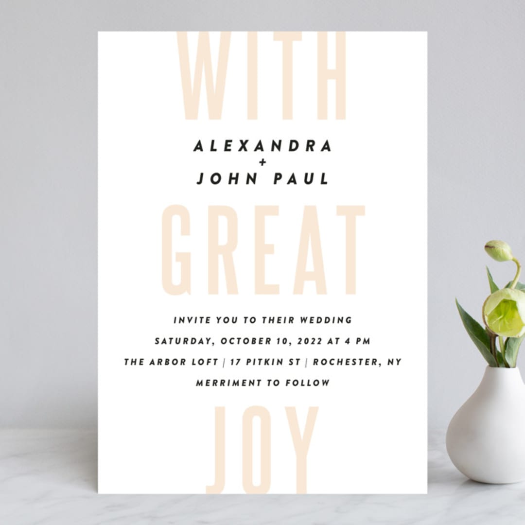 With Great Joy